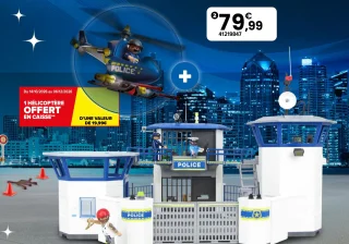 Centre de commandement de la police Playmobil 71873