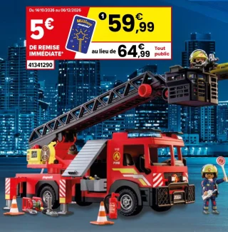 Camion de pompiers à grande échelle Playmobil 72192