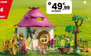 Playmobil 71838 Maison de fée avec licorne dorée