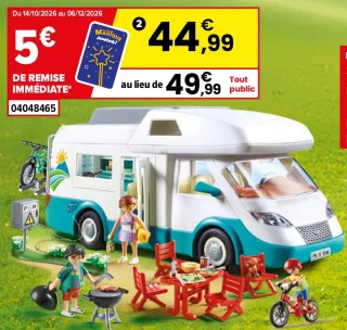 Playmobil 70088 Famille et camping-car