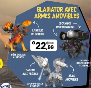 Schleich Eldrador Figurine Gladiator