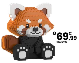 Panda roux (tirelire) JEKCA