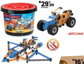 Baril de 150 pièces Meccano Junior