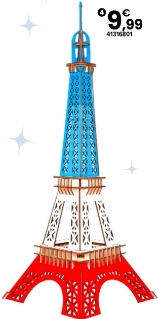 Maquette Tour Eiffel à fabriquer