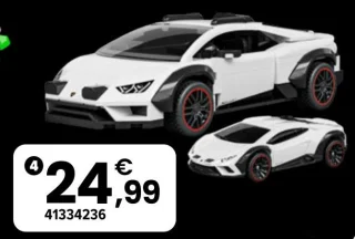 Voiture à construire Vitesse Lamborghini Huracán Sterrato Mattel Brick Shop