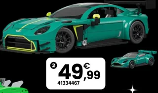 Voiture à construire Elite Aston Martin Vantage GT3 Mattel Brick Shop