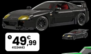 Voiture à construire Elite Toyota Supra MKIV 1994 Mattel Brick Shop