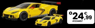 Voiture à construire Vitesse Corvette C8.R 2020 Mattel Brick Shop