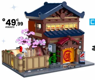 Jeu de construction Bâtiments Bains Japonais CaDa