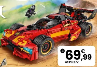 LEGO Ninjago 71867 Le Chargeur Ninja X-1 15ème Anniversaire