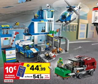 LEGO City 60316 Le commissariat de police