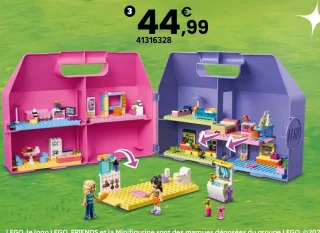 LEGO Friends 42697 La Maison de Poupée dans la Valise Créative