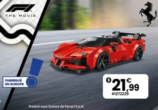 LEGO Voiture de course Ferrari SF90 XX Stradale (77254)