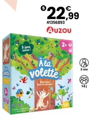 Jeu de société À la volette Auzou