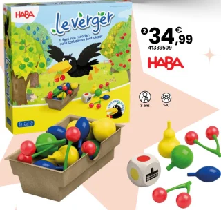 Jeu de société Le verger Haba