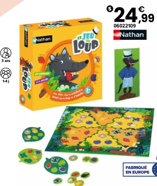 Jeu de société Le Jeu du Loup Nathan