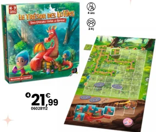 Jeu de société Le Trésor des Lutins