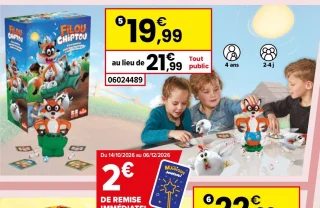 Jeu de société Filou Chiptou Goliath