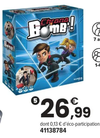 Jeu Chrono Bomb'