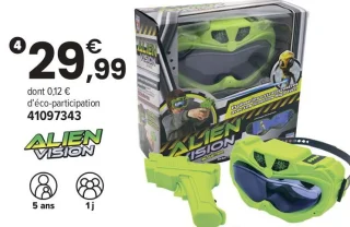 Jeu Alien Vision - Masque 3D
