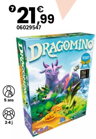 Jeu de société Dragomino