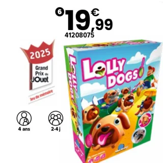 Jeu de société Lolly Dogs