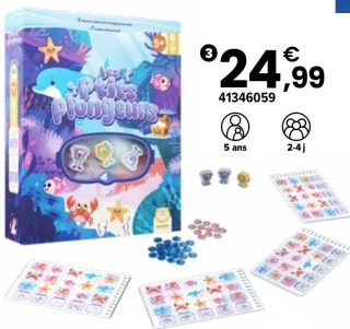 Jeu de société Les P'tits Plongeurs