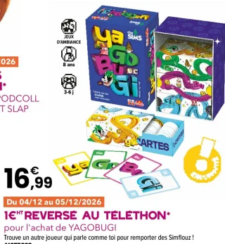 Jeu de cartes Yagobugi