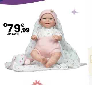 Poupée Mia bébé reborn 35 cm Cerise & Capucine