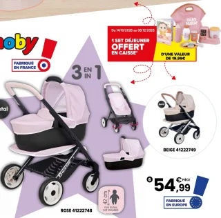Maxi-Cosi Poussette et Landau Smoby