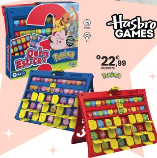 Jeu de société Qui est-ce ? Pokémon Hasbro Games