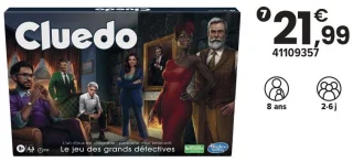 Jeu de société Cluedo Hasbro Games