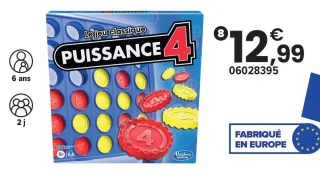 Jeu de société Puissance 4 Hasbro Games