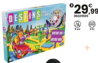 Jeu de société Destins le jeu de la vie Hasbro Games