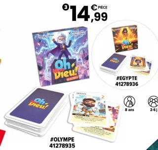 Jeu d'ambiance Oh Mon Dieu !