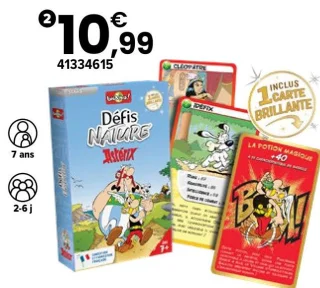 Jeu Défis Nature - Astérix Bioviva!