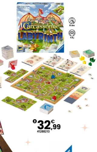 Jeu de société Carcassonne Labyrinth Ravensburger
