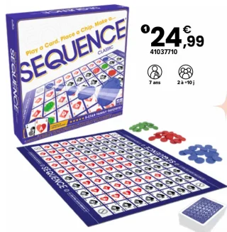 Jeu de société Sequence