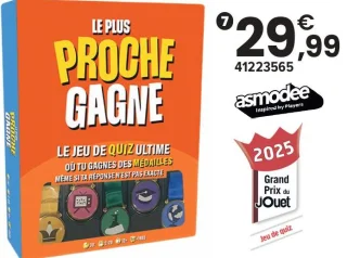Jeu de société Le Plus Proche Gagne Asmodee