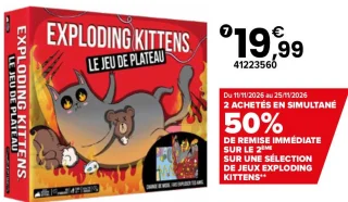 Jeu de plateau Exploding Kittens
