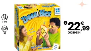 Jeu de société Dessi'Nez Megableu