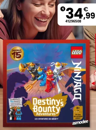Jeu de société Lego Ninjago Destiny's Bounty Adventures