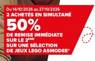 Sélection de jeux Lego Asmodee