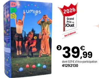 Jeu de boules lumineuses Lumios