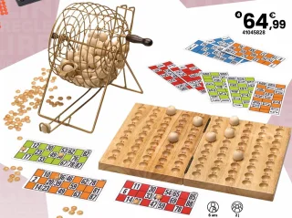 Loto Bingo de luxe Nom d'un Pion