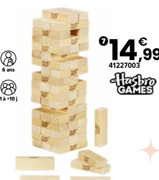 Jenga Hasbro Games