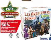 Jeu de société Les Aventuriers du Rail Europe - Refresh