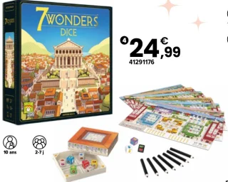 Jeu de société 7 Wonders Dice