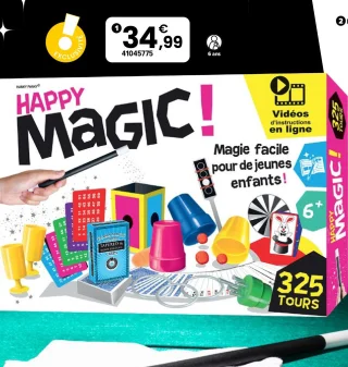 Coffret magie 325 tours Hanky Panky Happy Magic!