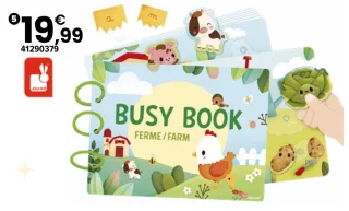 Busy Book Ferme Janod